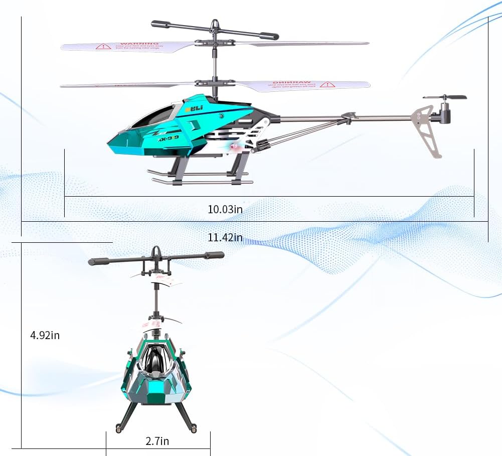XK919 3.5 Channel RC Helicopter (Alloy steel material) 2.4GHz with Altitude Hold