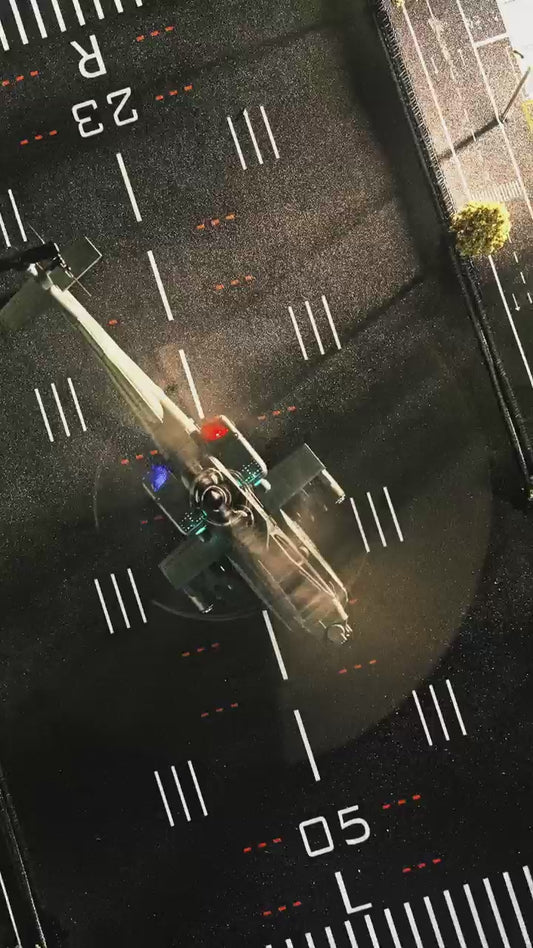 XK1 Apache RC Helicopter Toy for Adults & Kids, 2.4GHz Remote Control Helicopter (Green)