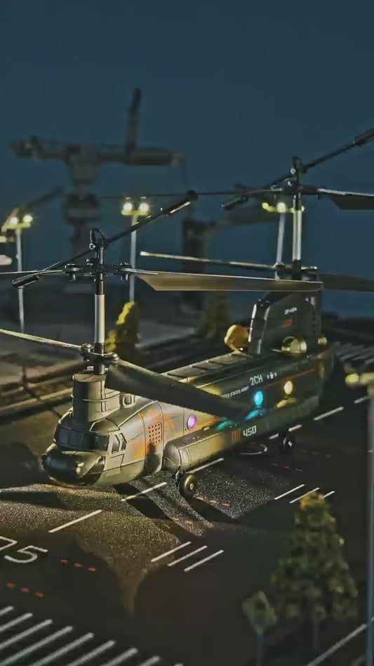 XK5 CH-47 Chinook Helicopter RTF Green